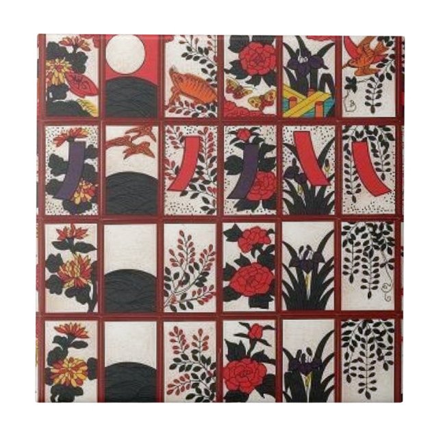 Hanafuda Love Tile (Front)