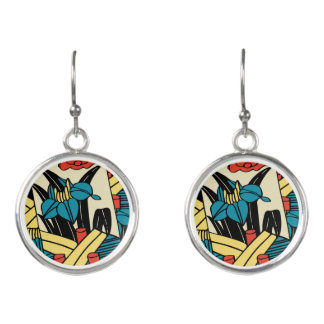 Hanafuda-May Earrings