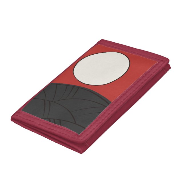 Hanafuda "Susuki-ni-tsuki" Trifold Wallet (Bottom)