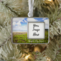 Hanalei Bay Kauai Hawaii Beach Christmas Ornament