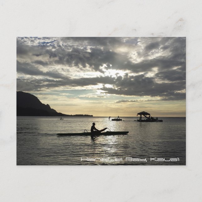 Hanalei Bay, Kauai Postcard (Front)