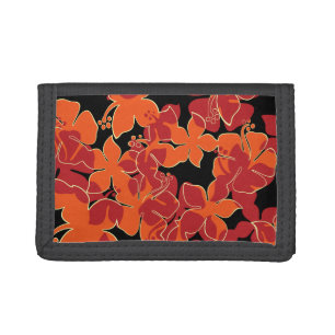Hanalei Hawaiian Hibiscus Floral Wallets