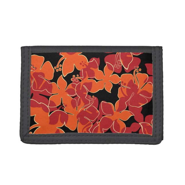 Hanalei Hawaiian Hibiscus Floral Wallets (Front)