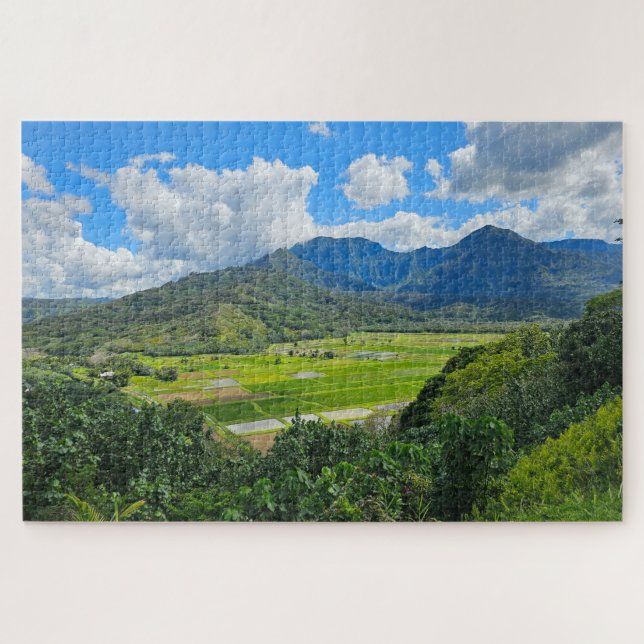 Hanalei Valley Lookout Jigsaw Puzzle (Horizontal)