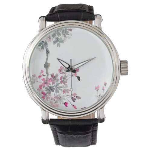 Hanami  Blooming sakura branch Watch