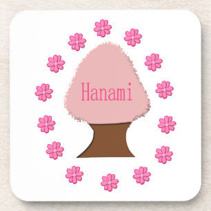 Hanami Japanese Cherry Tree Beverage Coaster
