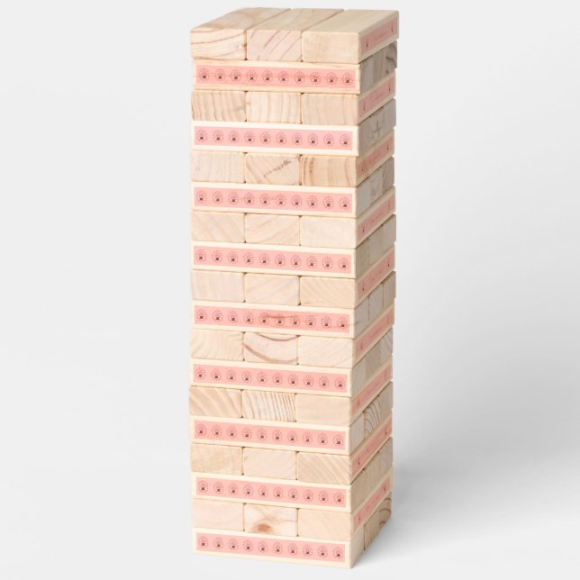 Hanami Japanese Cherry Tree Custom Topple Tower (Assembled)