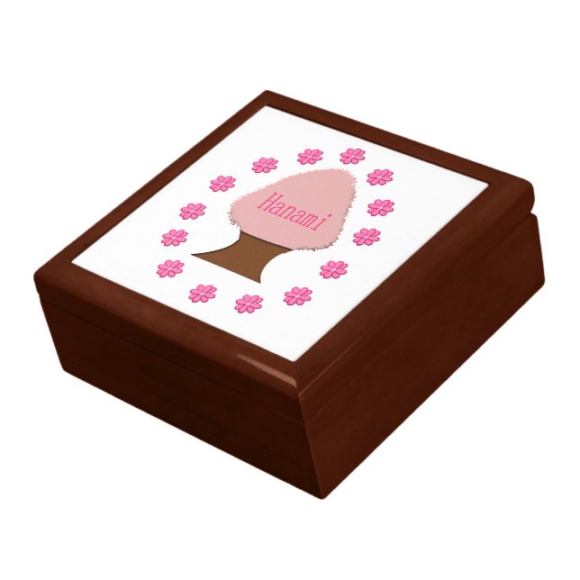 Hanami Japanese Cherry Tree Gift Box (Side)