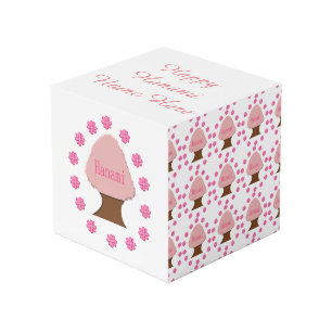Hanami Japanese Cherry Tree Personalized Cube