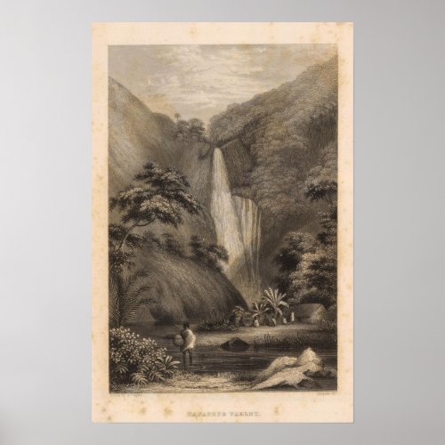 Hanapepe Valley Hawaii Poster