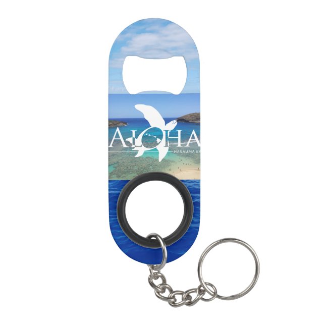 Hanauma Bay Aloha Turtle Keychain Bottle Opener (Back)