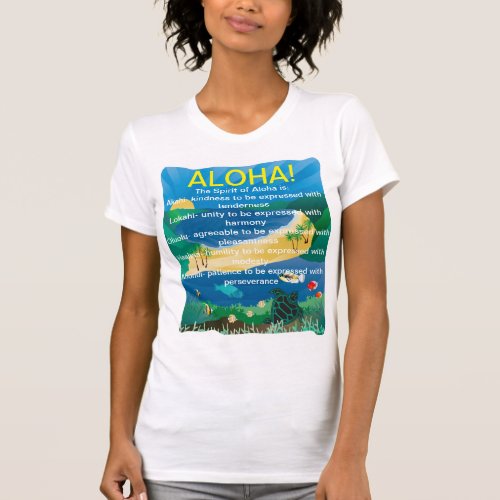 Hanauma Bay Hawaii  Aloha T_Shirt