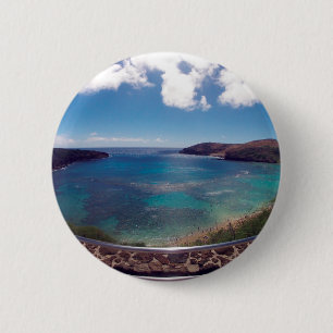 HANAUMA BAY HAWAII BUTTON