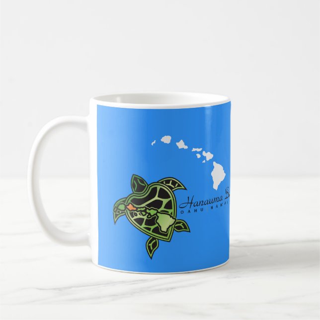 Hanauma Bay Hawaii islands Coffee Mug (Left)