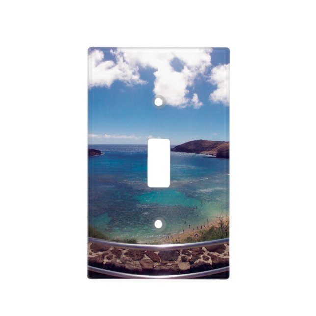 Hanauma Bay Hawaii Light Switch Cover (Front)