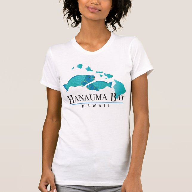 Hanauma Bay Hawaii Parrot Fish T-Shirt (Front)