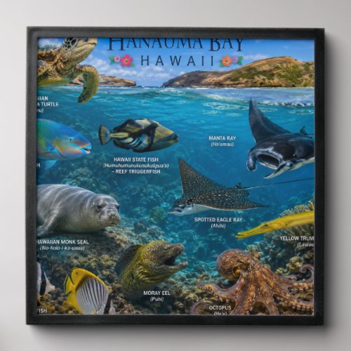 Hanauma Bay Hawaii Peel And Stick Photo Tile