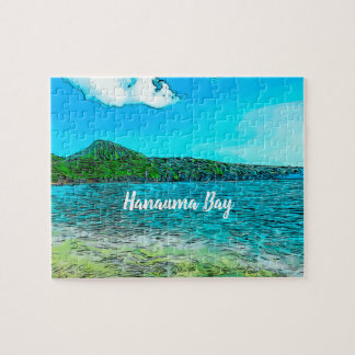 Hanauma Bay Hawaii Tropical Jigsaw Puzzle