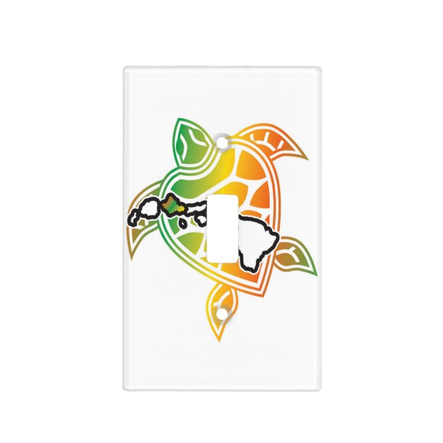 Hanauma Bay Hawaii Turtle Light Switch Cover (Front)