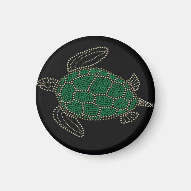 Hanauma Bay Hawaii Turtle Magnet (Front)