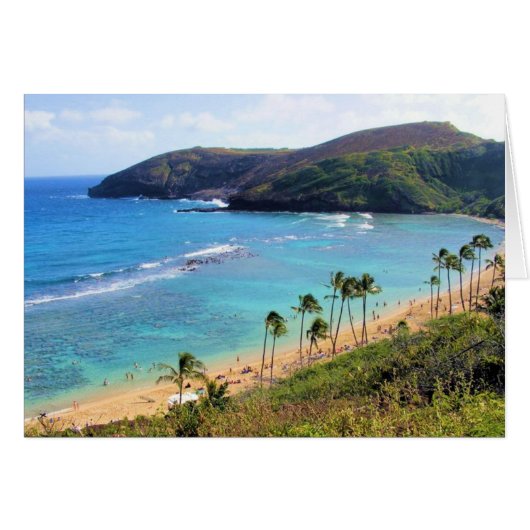 Hanauma Bay, Honolulu, Oahu, Hawaii View Cards (Front Horizontal)