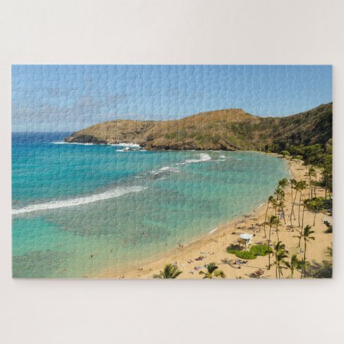 Hanauma Bay OAhu Hawaii Jigsaw Puzzle