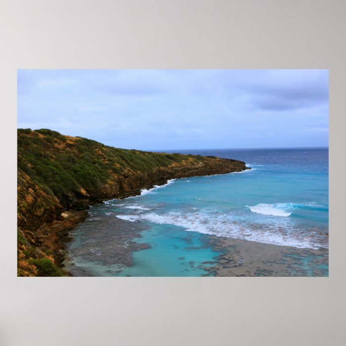 hanauma bay oahu posters