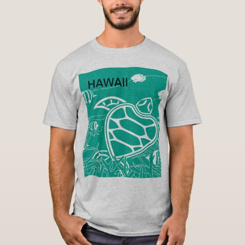 Hanauma Turtle Hawaii T_Shirt