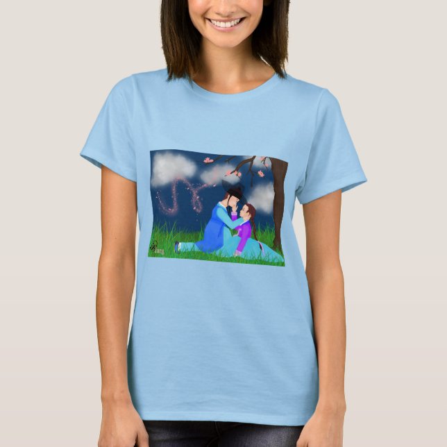 Hanbok couple ♥ T-Shirt (Front)