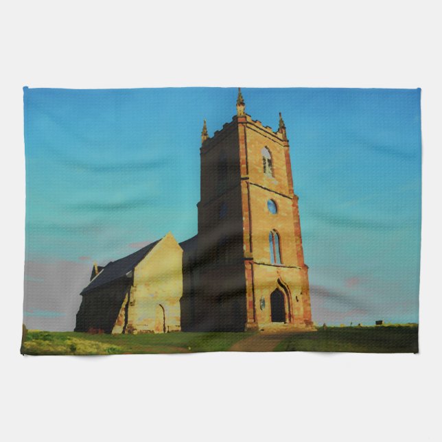 Hanbury Church Kitchen Towel (Horizontal)
