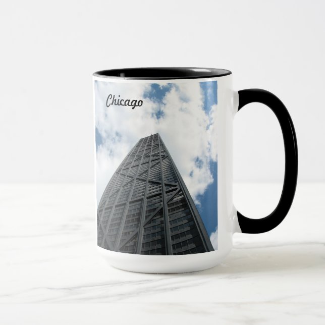 Hancock Building - Chicago Mug (Right)