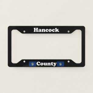 Hancock County Maine LPF License Plate Frame