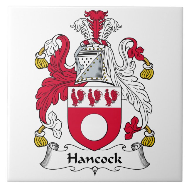 Hancock Family Crest Tile (Front)