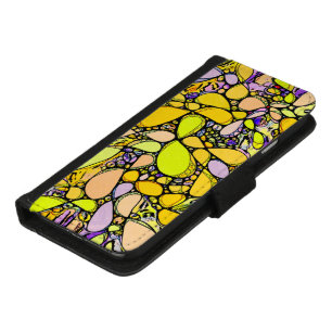 Hand And Digitally Painted Pattern Art 13 iPhone 8/7 Wallet Case