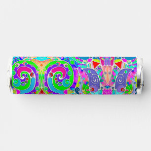 Hand And Digitally Painted Pattern Art 22 Breath Savers® Mints
