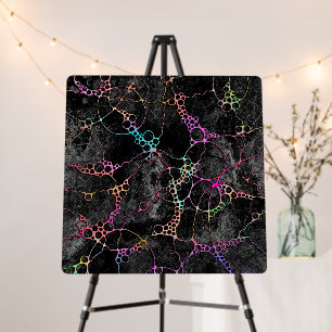 Hand And Digitally Painted Pattern Art 41 + 44 Foam Board