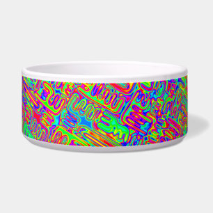 Hand And Digitally Painted Pattern Art 42 Bowl