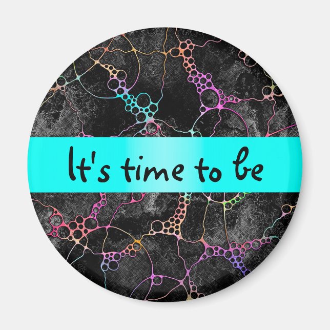 Hand And Digitally Painted Pattern Art 44 Magnet (Front)