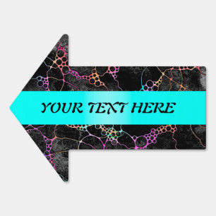 Hand And Digitally Painted Pattern Art 44 Sign