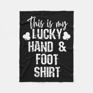 Hand And Foot Card Game Player Gift Funny Sharks C Fleece Blanket