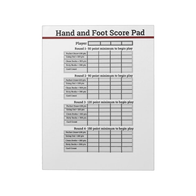 play hand and foot card game