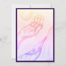 Hand and Spere? - Flat purple