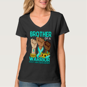 Hand Brother Of A Warrior Polycystic Kidney Diseas T-Shirt