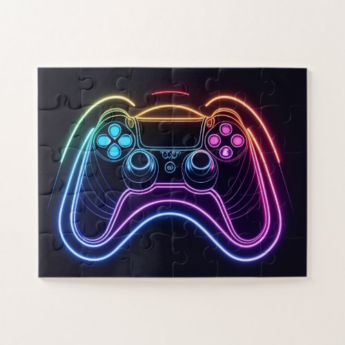 Hand Controller Lazer Colored Lights Effect Jigsaw Puzzle