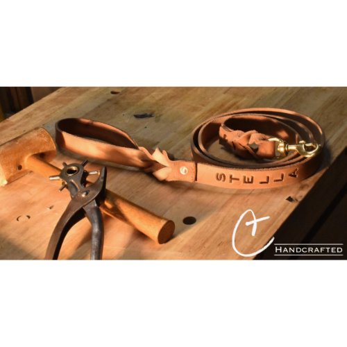 Hand Crafted Leather Dog Leash