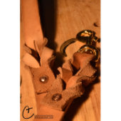 Hand Crafted Leather Dog Leash (Brass Hardware)