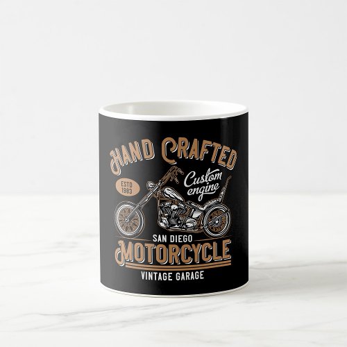 Hand Crafted Motorcycle Coffee Mug