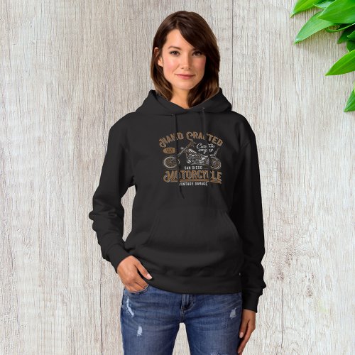 Hand Crafted Motorcycle Hoodie