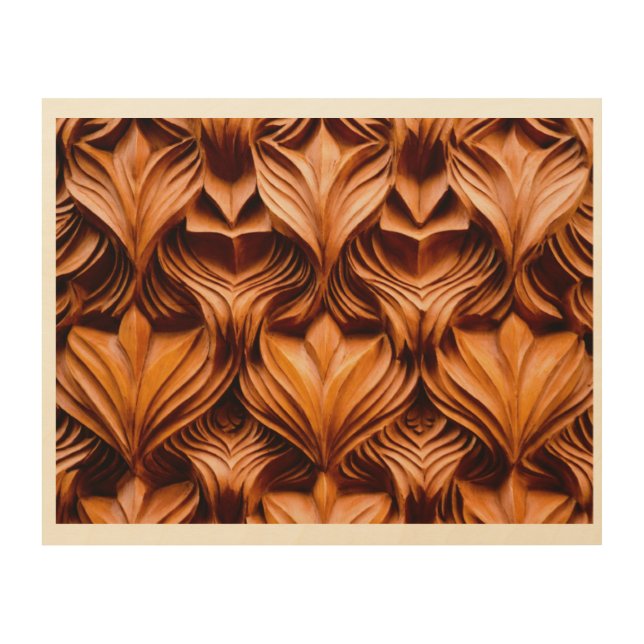 Hand crate patr wood wall art (Front)