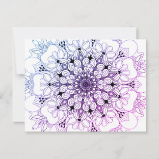 Hand-Designed Colorful Mandala Art Cards